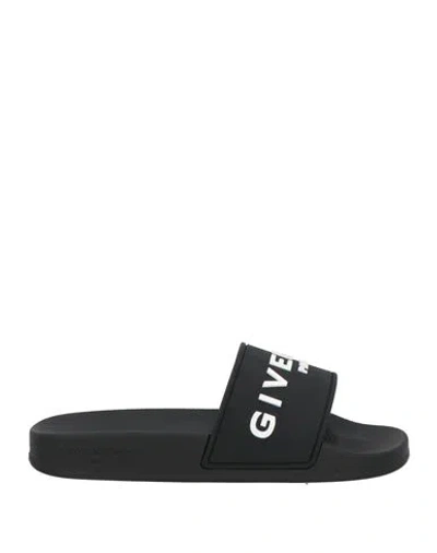 Givenchy Woman Sandals Black Size 7 Rubber