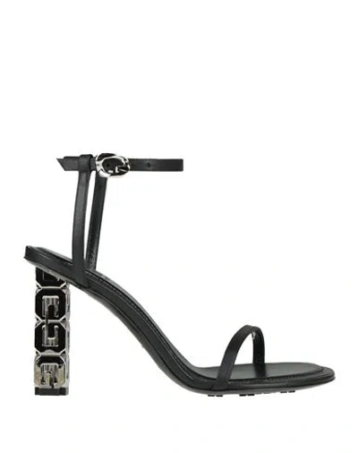 Givenchy Sandales G Cube En Cuir In Black