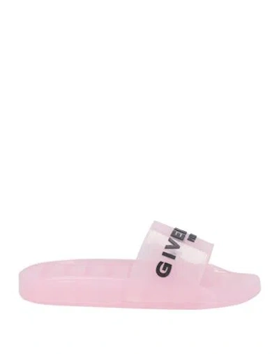 Givenchy Woman Sandals Light Pink Size 6 Polyurethane