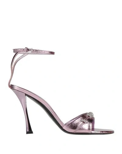 Givenchy Woman Sandals Pink Size 9 Leather
