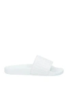 Givenchy Woman Sandals White Size 8 Lambskin In White