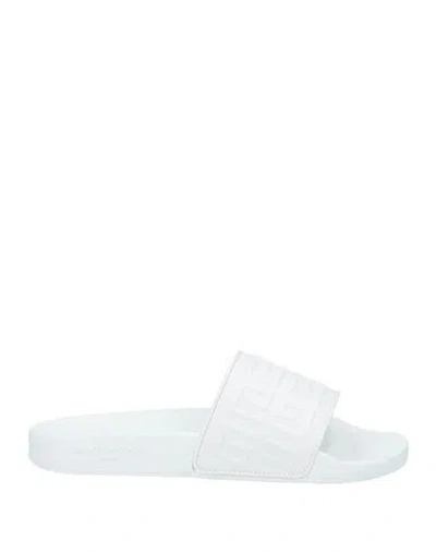 Givenchy Woman Sandals White Size 8 Lambskin