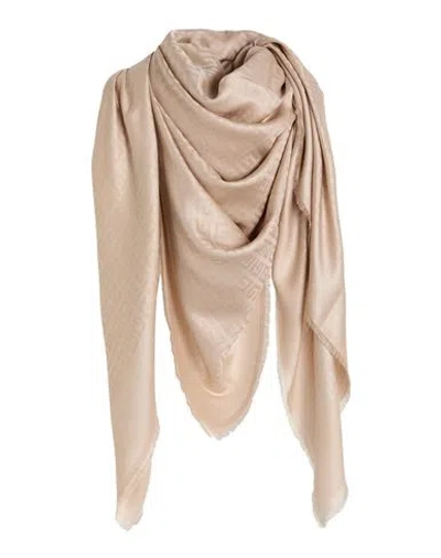 Givenchy Woman Scarf Beige Size - Silk, Wool, Polyamide In Neutral