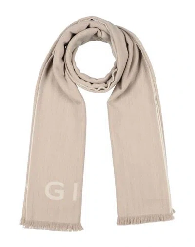 Givenchy Woman Scarf Beige Size - Wool, Cashmere In Brown