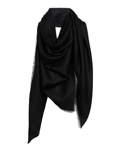 Givenchy Woman Scarf Black Size - Cashmere