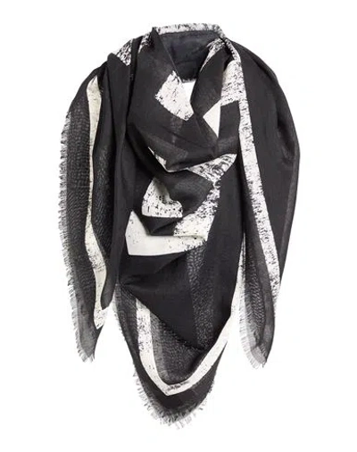 Givenchy Woman Scarf Black Size - Cashmere, Silk
