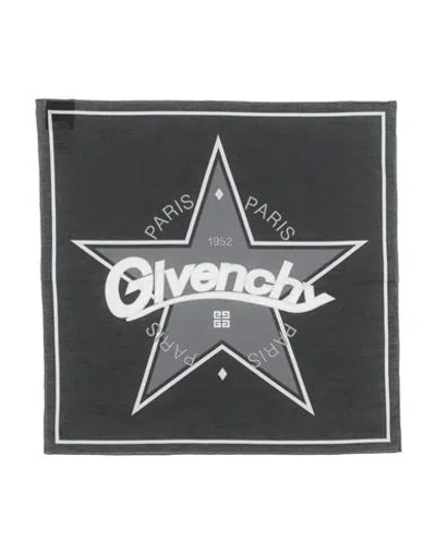 Givenchy Woman Scarf Black Size - Cotton