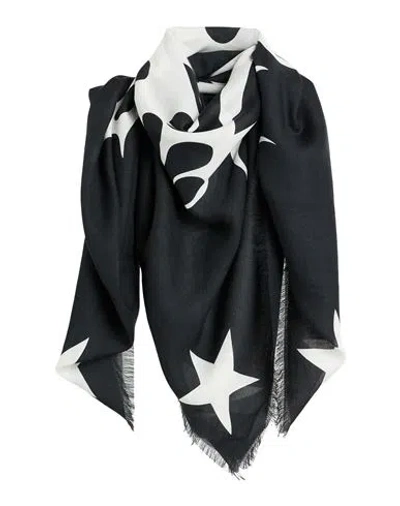Givenchy Woman Scarf Black Size - Modal, Cashmere