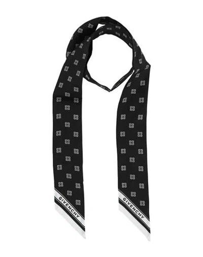 Givenchy Woman Scarf Black Size - Silk