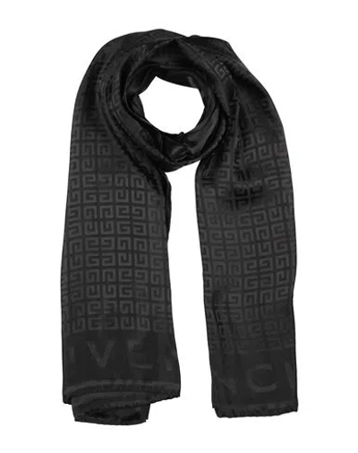 Givenchy Woman Scarf Black Size - Silk