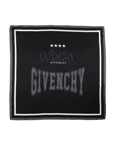 Givenchy Woman Scarf Black Size - Silk