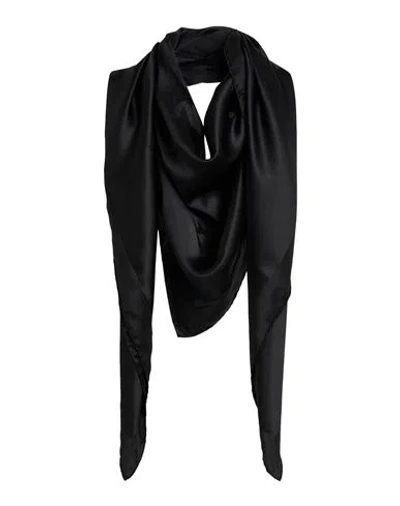 Givenchy Woman Scarf Black Size - Silk