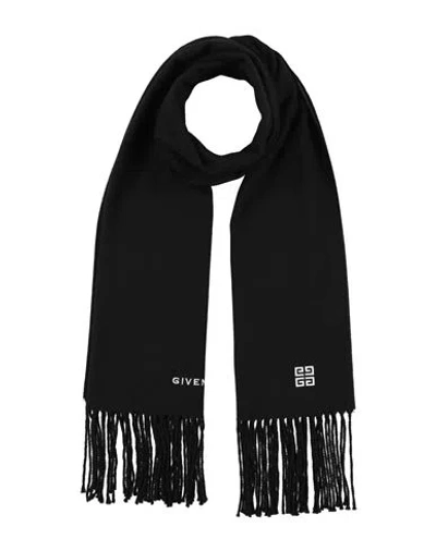 Givenchy Woman Scarf Black Size - Virgin Wool