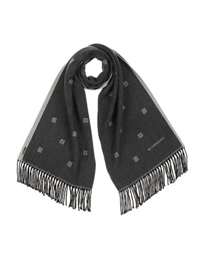 Givenchy Woman Scarf Black Size - Wool, Silk
