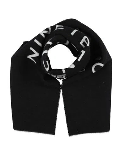 Givenchy Woman Scarf Black Size - Wool, Virgin Wool, Silk