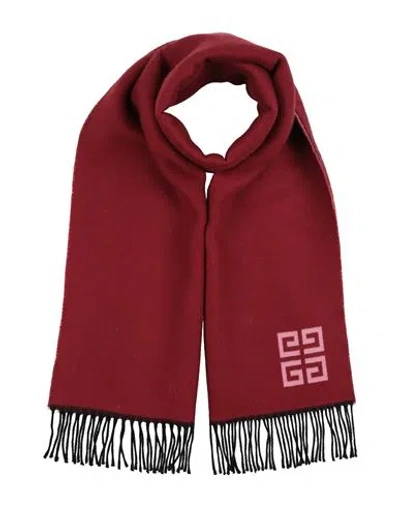 Givenchy Woman Scarf Brick Size - Wool In Red