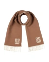 Givenchy Woman Scarf Camel Size - Wool In Brown