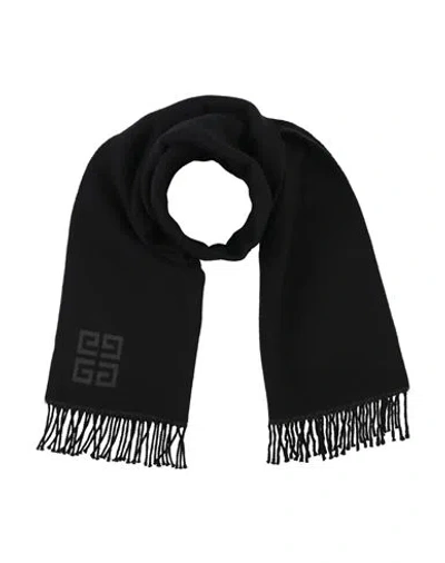 Givenchy Woman Scarf Charcoal Size - Wool In Grey
