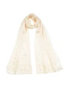 Givenchy Woman Scarf Cream Size - Silk In White
