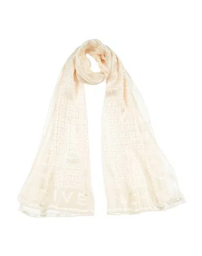 Givenchy Woman Scarf Cream Size - Silk In White