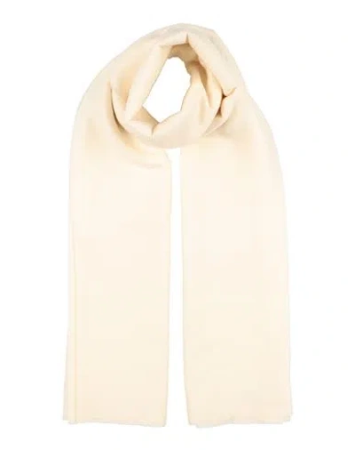 Givenchy Woman Scarf Cream Size - Wool, Silk In Neutral