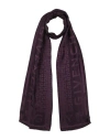 Givenchy Woman Scarf Dark Purple Size - Silk