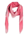 Givenchy Woman Scarf Fuchsia Size - Modal, Cashmere In Red