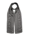 Givenchy Woman Scarf Grey Size - Silk In Gray