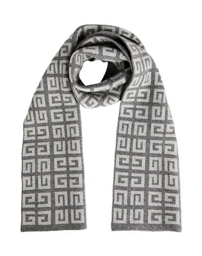 Givenchy Woman Scarf Grey Size - Wool, Cashmere