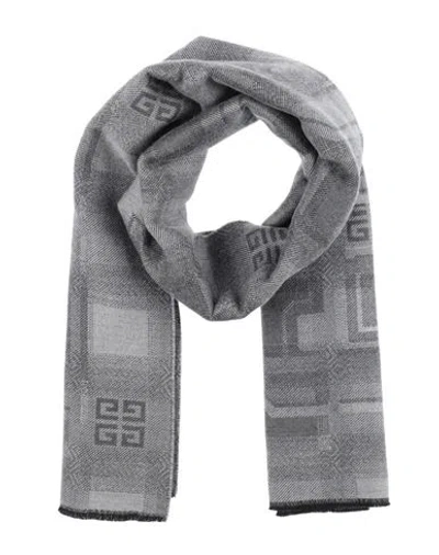 Givenchy Woman Scarf Grey Size - Wool, Virgin Wool