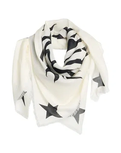 Givenchy Woman Scarf Ivory Size - Modal, Cashmere In White