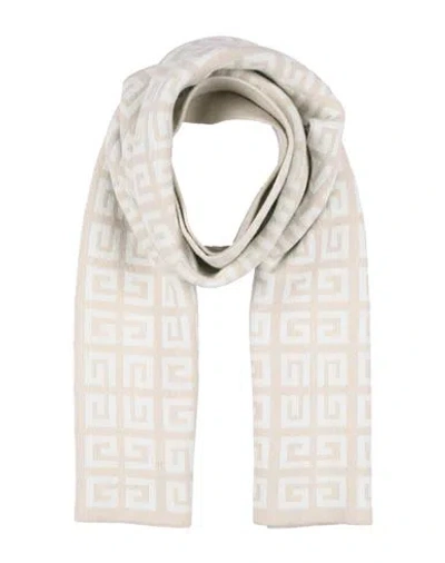 Givenchy Woman Scarf Ivory Size - Wool, Cashmere In White