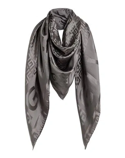 Givenchy Woman Scarf Lead Size - Silk In Grey