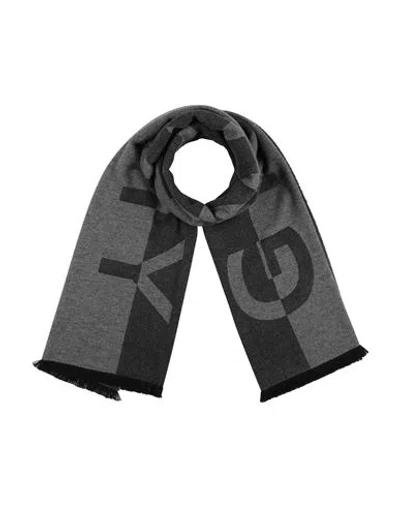Givenchy Woman Scarf Lead Size - Wool, Cashmere In Grey