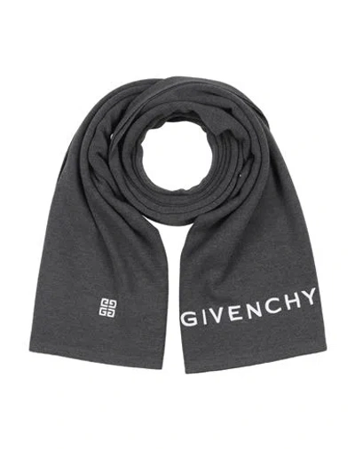Givenchy Woman Scarf Lead Size - Wool In Grey