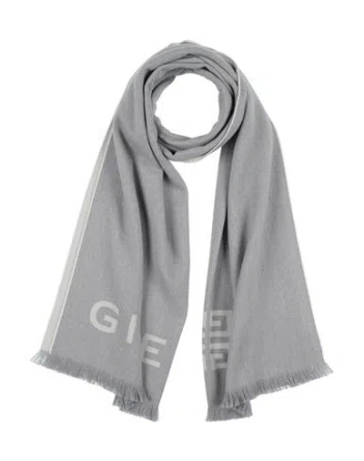 Givenchy Woman Scarf Light Grey Size - Wool, Cashmere In Gray