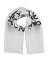 Givenchy Woman Scarf Light Grey Size - Wool, Virgin Wool, Silk In Grey