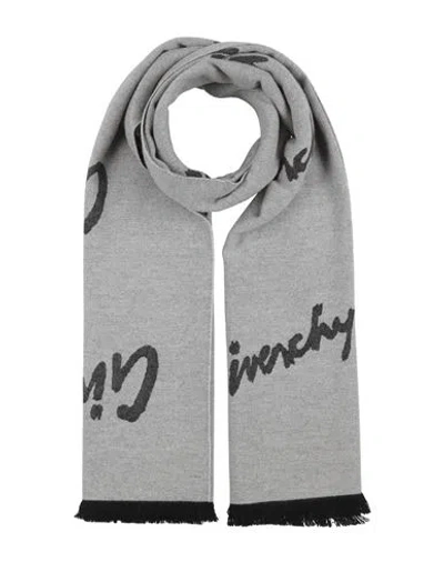 Givenchy Woman Scarf Light Grey Size - Wool, Cashmere In Gray