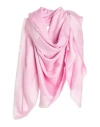 Givenchy Woman Scarf Light Pink Size - Silk, Wool