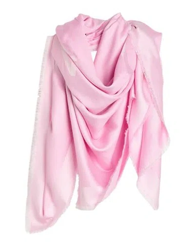 Givenchy Woman Scarf Light Pink Size - Silk, Wool