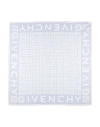 Givenchy Woman Scarf Lilac Size - Silk In Gray