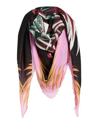 Givenchy Woman Scarf Lilac Size - Cashmere, Silk In Multi