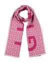 Givenchy Woman Scarf Magenta Size - Wool, Virgin Wool, Silk In Pink