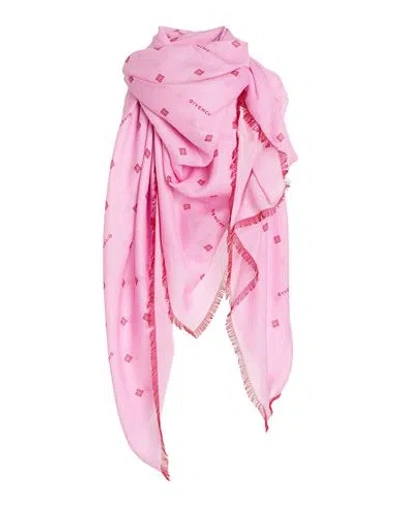 Givenchy Woman Scarf Pink Size - Cashmere, Silk