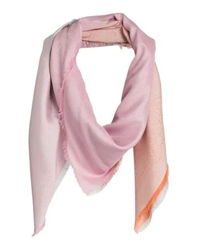 Givenchy Woman Scarf Pink Size - Silk, Cotton