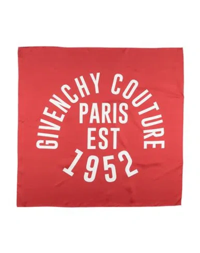 Givenchy Woman Scarf Red Size - Silk