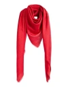 Givenchy Woman Scarf Red Size - Silk, Cotton In Red