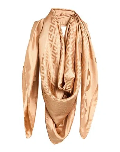 Givenchy Woman Scarf Sand Size - Silk