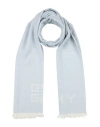 Givenchy Woman Scarf Sky Blue Size - Wool, Cashmere In Blue