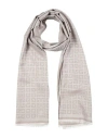 Givenchy Woman Scarf Taupe Size - Silk, Wool In Gray